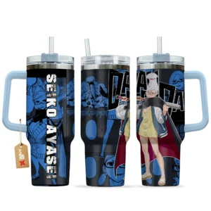 Seiko Ayase 40oz Travel Tumbler With Handle Custom Anime Accessories