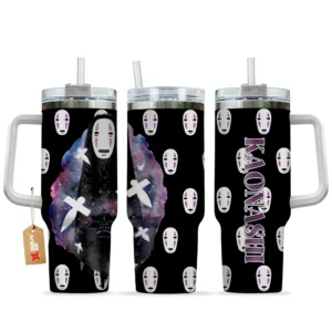 Kaonashi 40oz Tumbler Cup With Handle Mix Pattern