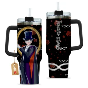 Tuxedo Mask Mamoru Chiba 40oz Travel Tumbler Personalized Custom Anime Cup