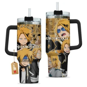 Denki Kaminari Chargebolt 40oz Travel Tumbler Custom Anime Cup