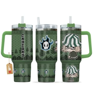 Kisuke Urahara 40oz Travel Tumbler With Handle Custom Anime Accessories