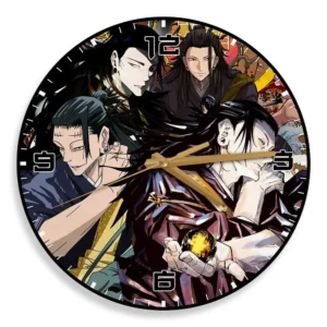 Suguru Geto Wooden Wall Clock Anime Wall Decor-Wexanime