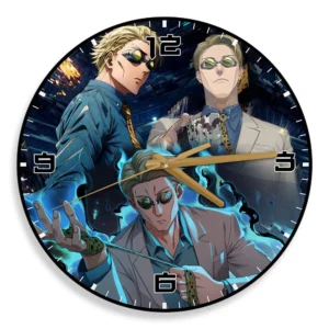Kento Nanami Wooden Wall Clock Anime Wall Decor-Wexanime