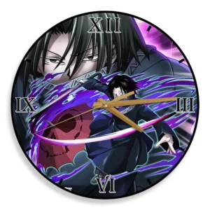Feitan Portor Wooden Wall Clock Anime Wall Decor-Wexanime
