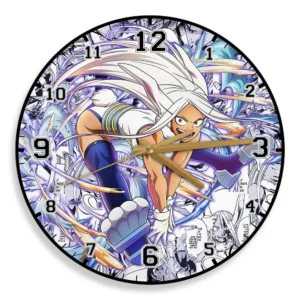 Rumi Usagiyama Mirko Wooden Wall Clock Anime Wall Decor-Wexanime