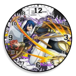 Tamaki Amajiki Suneater Wooden Wall Clock Anime Wall Decor-Wexanime