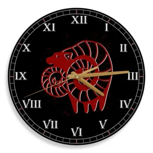 Gowther Goat's Sin of Lust Wooden Clock Anime Wall Clock-Wexanime