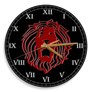 Escanor Lion's Sin of Pride Wooden Clock Anime Wall Clock-Wexanime