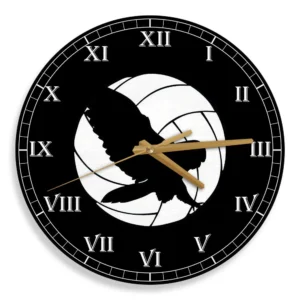 Fukurodani Wooden Clock Anime Wall Clock-Wexanime