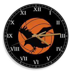 Karasuno Wooden Clock Anime Wall Clock-Wexanime