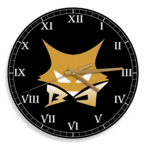 Haikyuu MSBY Symbol Wooden Clock Anime Wall Clock-Wexanime