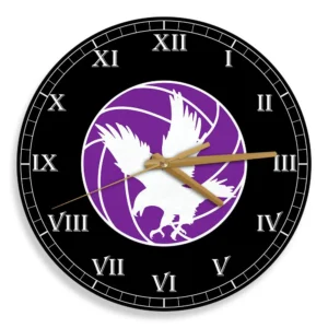 Shiratorizawa Wooden Clock Anime Wall Clock-Wexanime