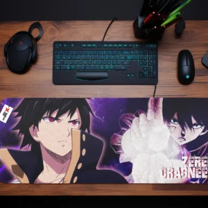 Personalized Name Anime Mouse Mats Custom Zeref Dragneel
