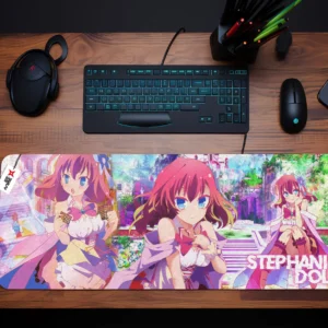 Personalized Name Anime Mouse Mats Custom Stephanie Dola