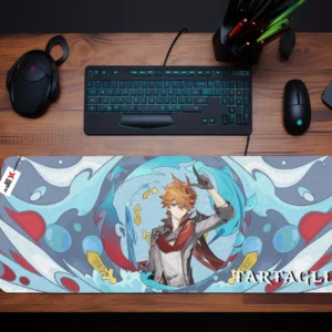 Personalized Name Anime Mouse Mats Custom Tartaglia
