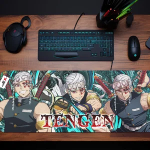 Tengen Uzui Mouse Mat Personalized Name