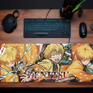 Zenitsu Agatsuma Mouse Mat Personalized Name