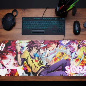 Personalized Name Anime Mouse Mats Custom Sora