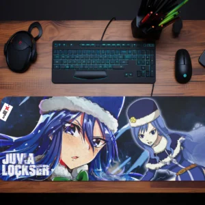 Personalized Name Anime Mouse Mats Custom Juvia Lockser