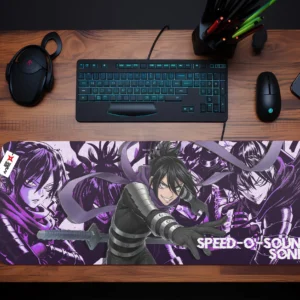 Personalized Name Anime Mouse Mats Custom Speed-o'-Sound Sonic