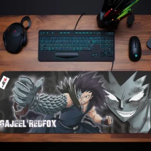Personalized Name Anime Mouse Mats Custom Gajeel Redfox