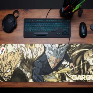 Personalized Name Anime Mouse Mats Custom Garou