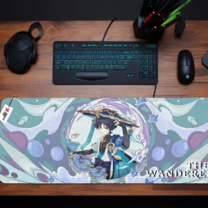 Personalized Name Anime Mouse Mats Custom The Wanderer
