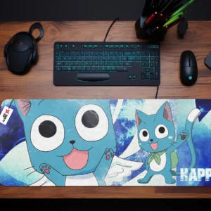 Personalized Name Anime Mouse Mats Custom Happy