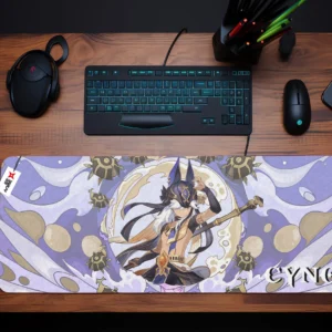 Personalized Name Anime Mouse Mats Custom Cyno