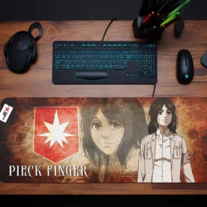 Pieck Finger Mouse Mats Personalized Name Custom