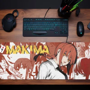 Makima Mouse Mats Personalized Name Custom
