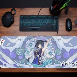 Yelan Mouse Mats Personalized Name Custom