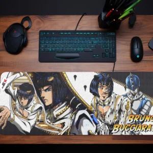 Bruno Bucciarati Mouse Mats Personalized Name Custom