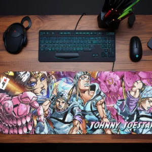 Johnny Joestar Mouse Mats Personalized Name Custom