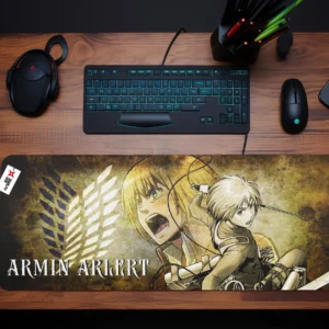 Armin Arlert Mouse Mats Personalized Name Custom