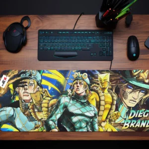 Diego Brando Mouse Mats Personalized Name Custom