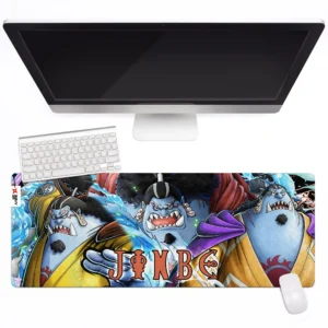Personalized Name Anime Mouse Mats Custom Jinbe
