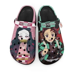 Tanjiro and Nezuko Foam Classic Clogs Shoes