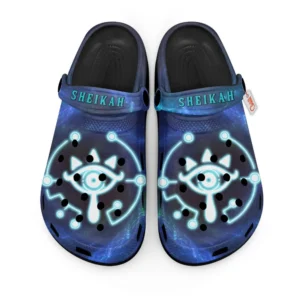 Sheikah Foam Classic Clogs Shoes Custom Legend of Zelda Personalized