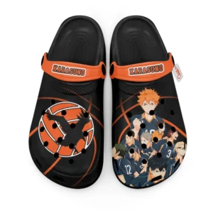 Karasuno Team Foam Classic Clogs Shoes Personalized Name