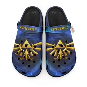Royal Crest Foam Classic Clogs Shoes Custom Legend of Zelda Personalized