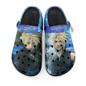Cloud Strife Final Fantasy Foam Classic Clogs Shoes