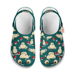 Snorlax Foam Classic Clogs Shoes Pattern Style