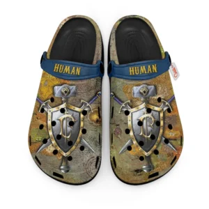 Human World Of Warcraft Foam Classic Clogs Shoes Personalized