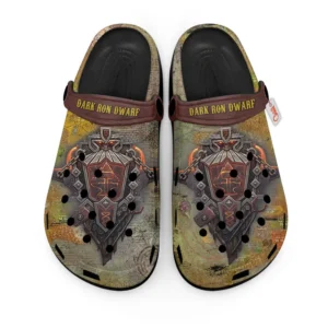 Dark ron Dwarf World Of Warcraft Foam Classic Clogs Shoes Personalized
