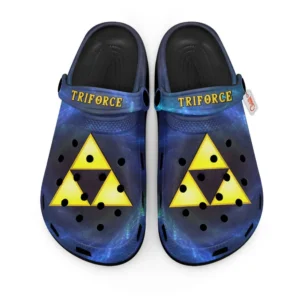 Triforce Foam Classic Clogs Shoes Custom Legend of Zelda Personalized