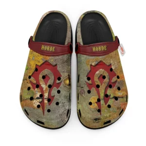 Horde World Of Warcraft Foam Classic Clogs Shoes Personalized