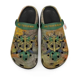 Kul Tiran Human World Of Warcraft Foam Classic Clogs Shoes Personalized