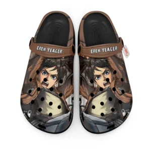 Eren Yeager Foam Classic Clogs Shoes Personalized