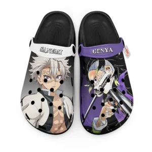 Sanemi and Genya Shinazugawa Foam Classic Clogs Shoes